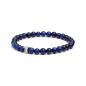 Preview: Armband mit 6 mm blauem Tigerauge-Stein - Dark Blue 6mm